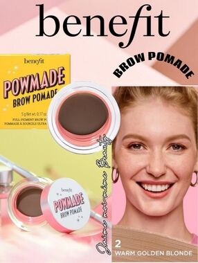 Benefit Powmade Brow Pomade — Warm Golden Blonde (2)